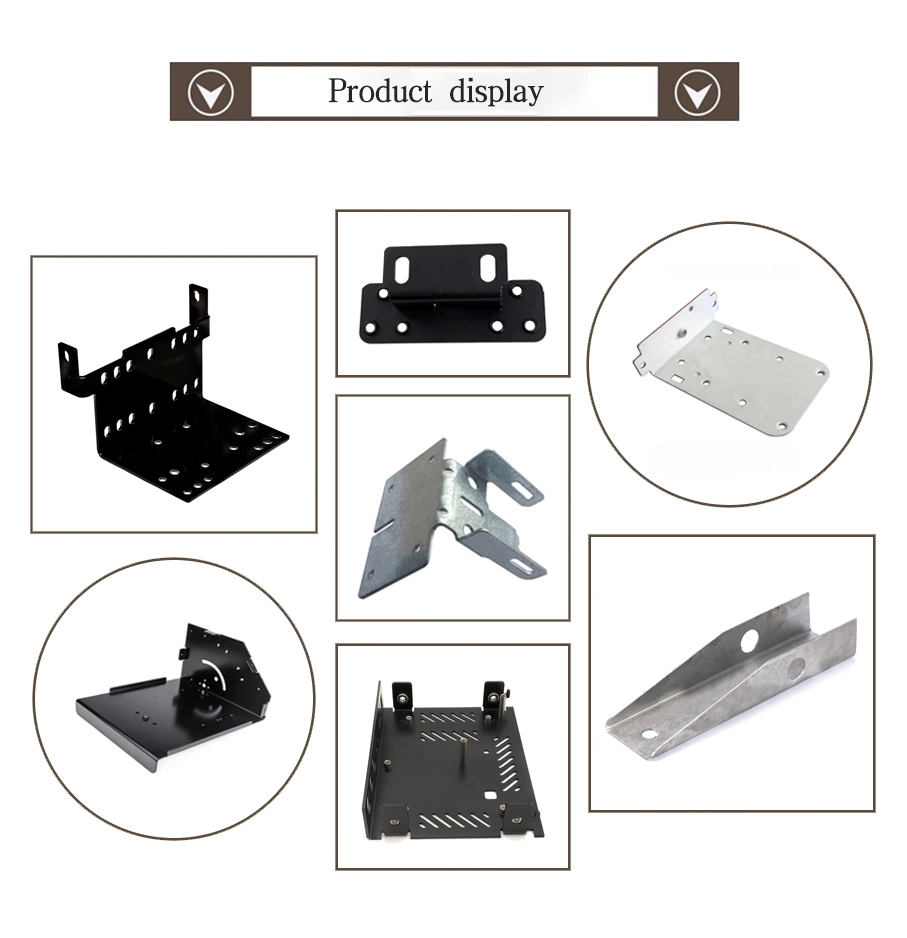 Precision Steel Sheet Metal Stamping Support Parts with Electroplating Service
