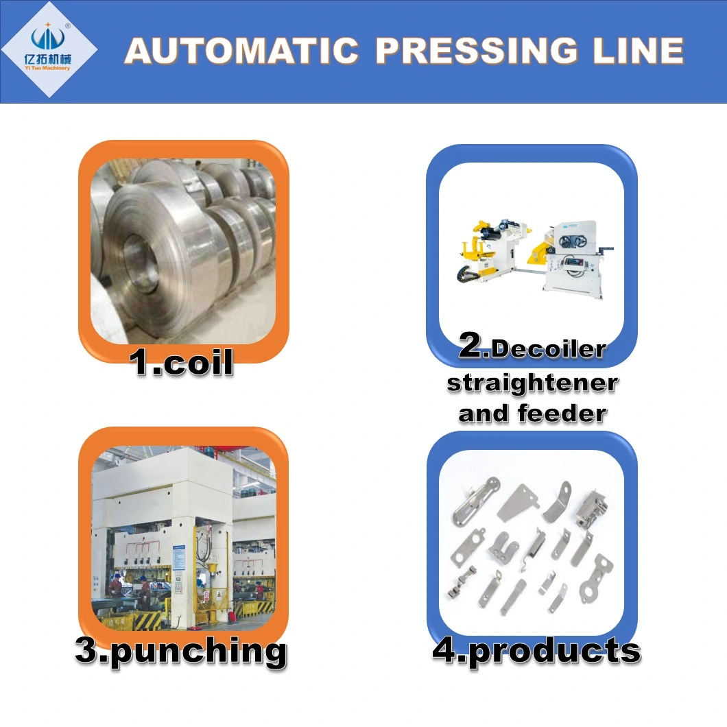 Hot Sale Combined Decoiler Straightening Machine for Metal Coil Feed Line