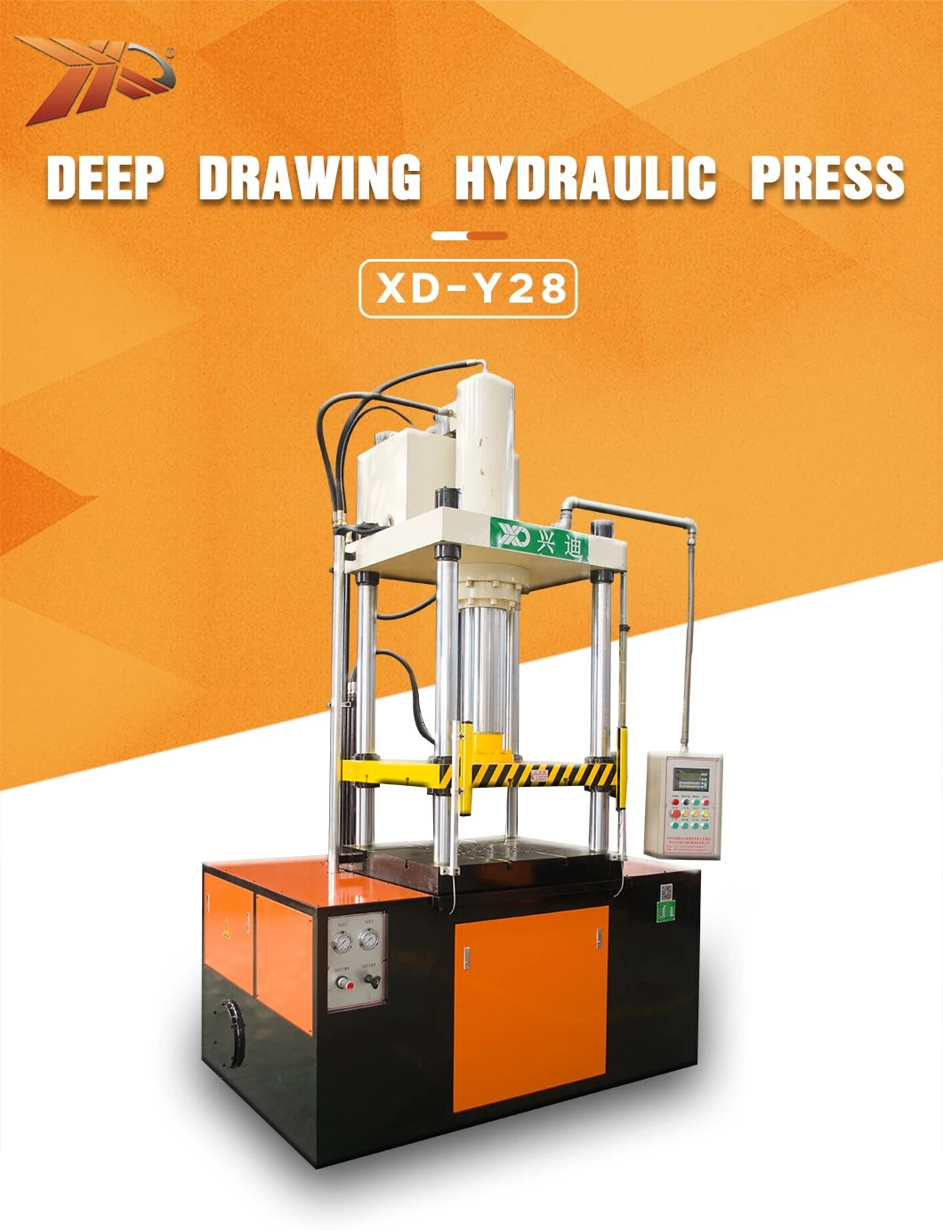 4 Post Double Action Automatic Metal Forming Deep Drawing Hydraulic Press Machine 100/200/250/500/1000t