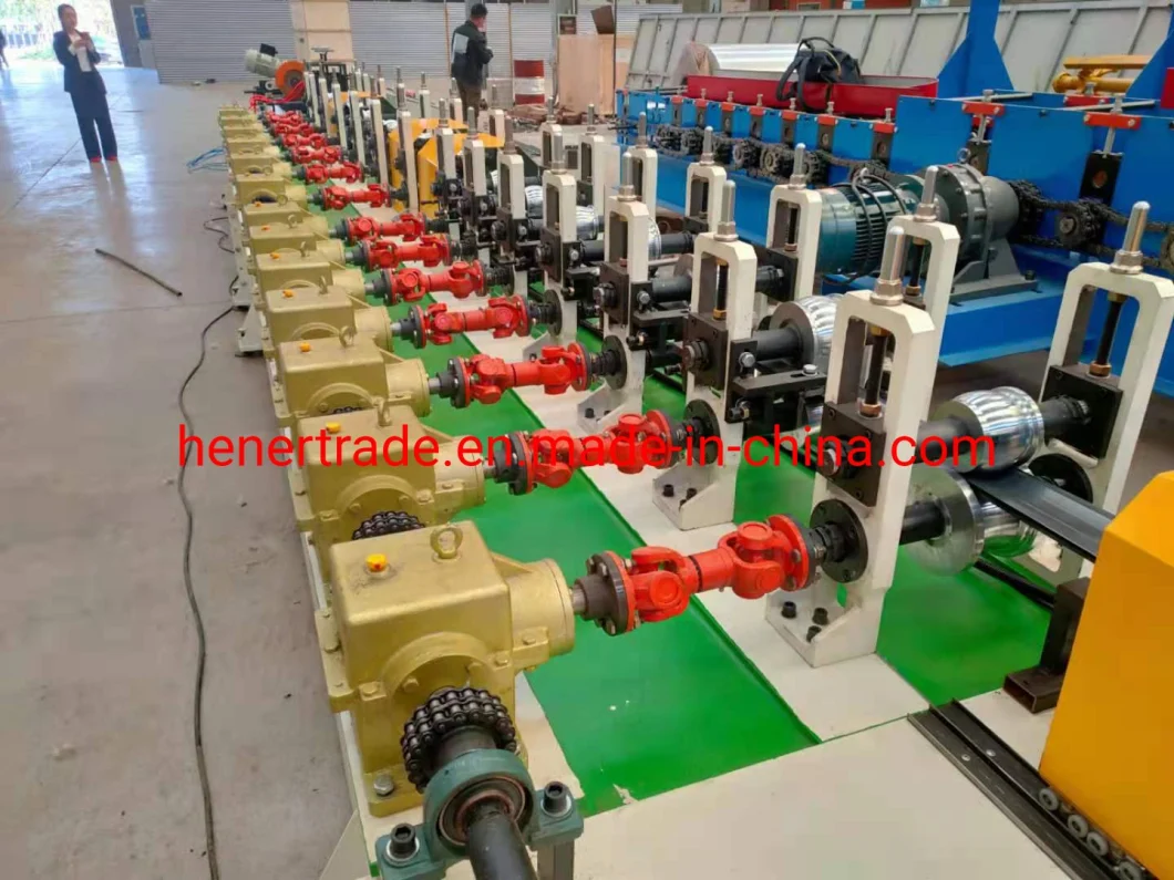 High Speed 77 PU Foam Shutter Slat Door Rolling Making Forming Machine