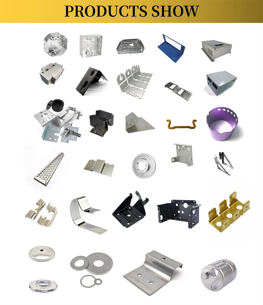 Stamping Part Direct Factory Hardware Metal Custom CNC Aluminum Bending OEM Aluminum Alloy Powder Coated