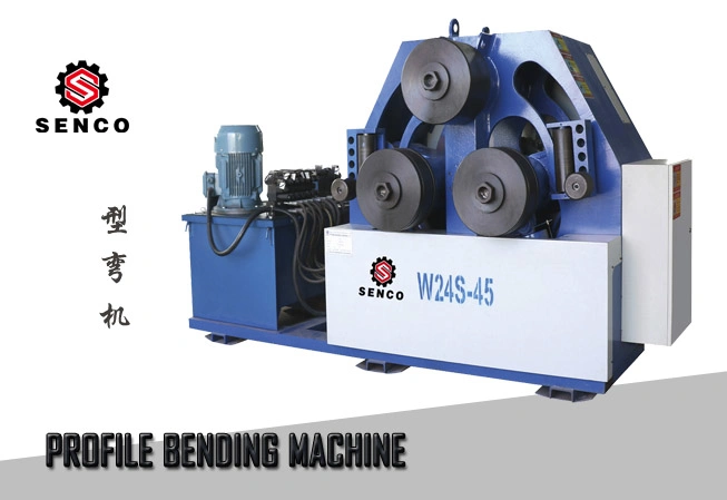 Hot Sale Pipe Channel Profile Round Tube Pipe Bending Machine Section Rolling Machine