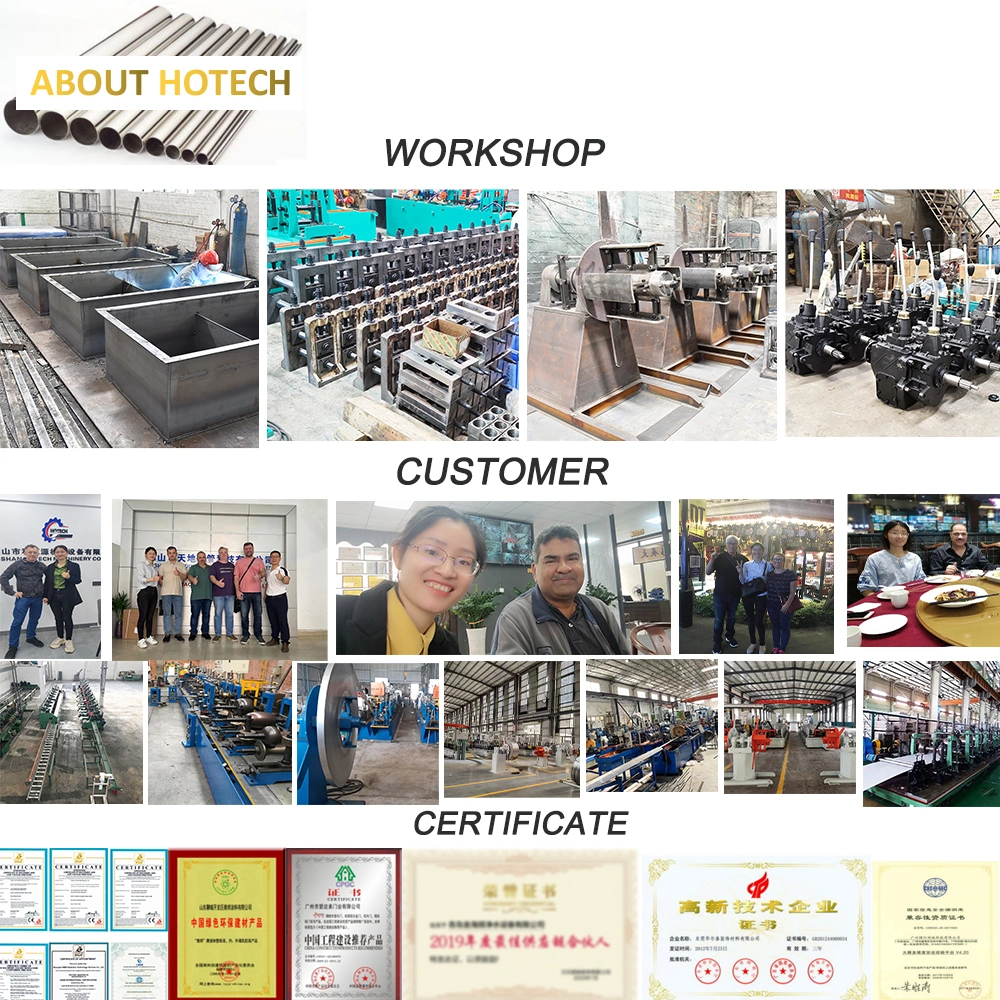 Steel Tube Making Machine Ss Pipe Making Machine Pipe Production Line