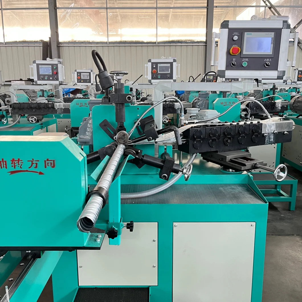 Prestressed/Post Tensioning Round Cold Rolling Pipe Making Machine for Cement Grouting/Post Tension Corrugated Steel Pipe Making Machine