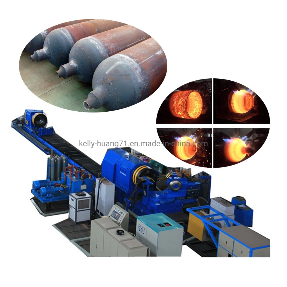 Roller/Rolling Wheel Type Pipe End Bottom Thg510 Hot Spinning Closing Machine for Gas High Pressure Cylinder
