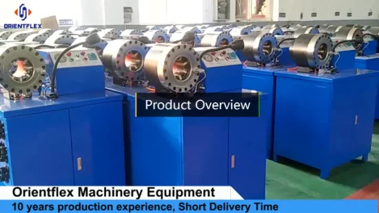 Máquina de estampación de prensa de tubo de manguera hidráulica hidráulica para la venta