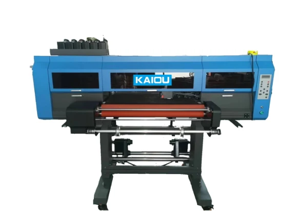 China última máquina de impresión adhesiva de etiquetado de logotipo rodante UV 60cm 30cm