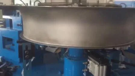 Máquina plegadora de laminación con bridas de carcasa de ventilador vertical hidráulica